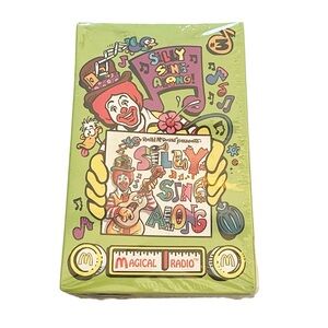 RONALD MCDONALD “SILLY SING ALONG #3” SEALED CASSETTE TAPE McDonalds‎ 1995